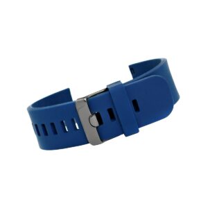 Pasek silikonowy GRANATOWO-CZARNY U15-20-2