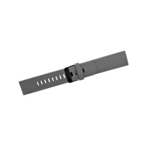 Pasek silikonowy SZARO-CZARNY U15-20-3