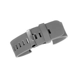 61_49_61_max Pasek silikonowy SZARO-SREBRNY U15-20-6