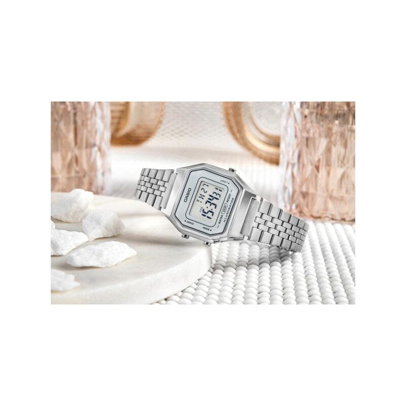 61_98_34_max Zegarek Damski CASIO LA680WA-7DF + BOX