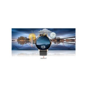 Smartwatch Damski GIEWONT Różowe Złoto Czarny GW330-4