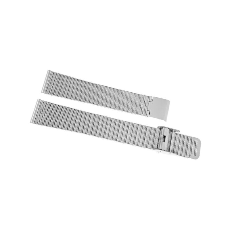 Bransoleta Siatka Srebrna 18 mm 301S18