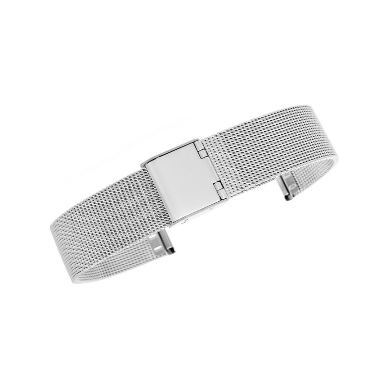 Bransoleta Siatka Srebrna 18 mm 301S18