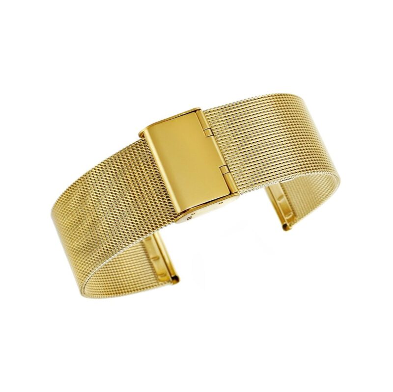 Bransoleta Siatka Złota 22 mm 301G22