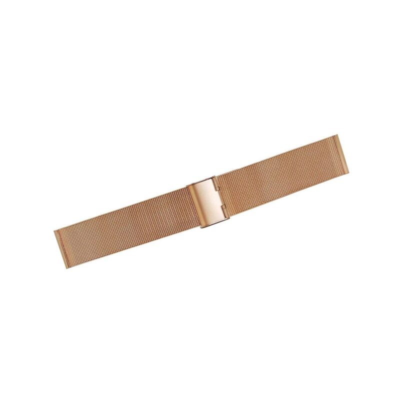 Bransoleta Siatka Różowe Złoto 22 mm 301RG22