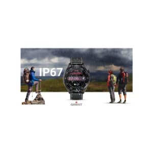 Smartwatch GIEWONT Vertex SmartCall GW450-2 Carbon/Carbon Leather