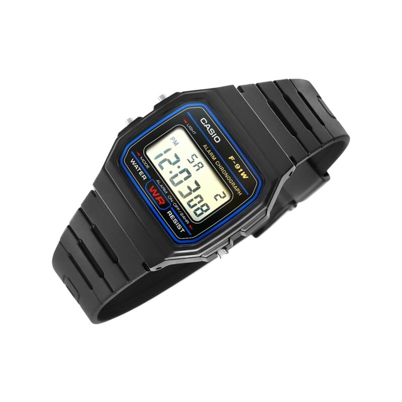 Zegarek Męski CASIO F-91W-1YEG + BOX