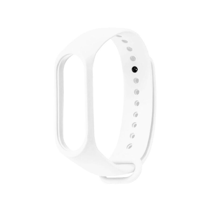 Pasek silikonowy do Xiaomi 5/6 - biały