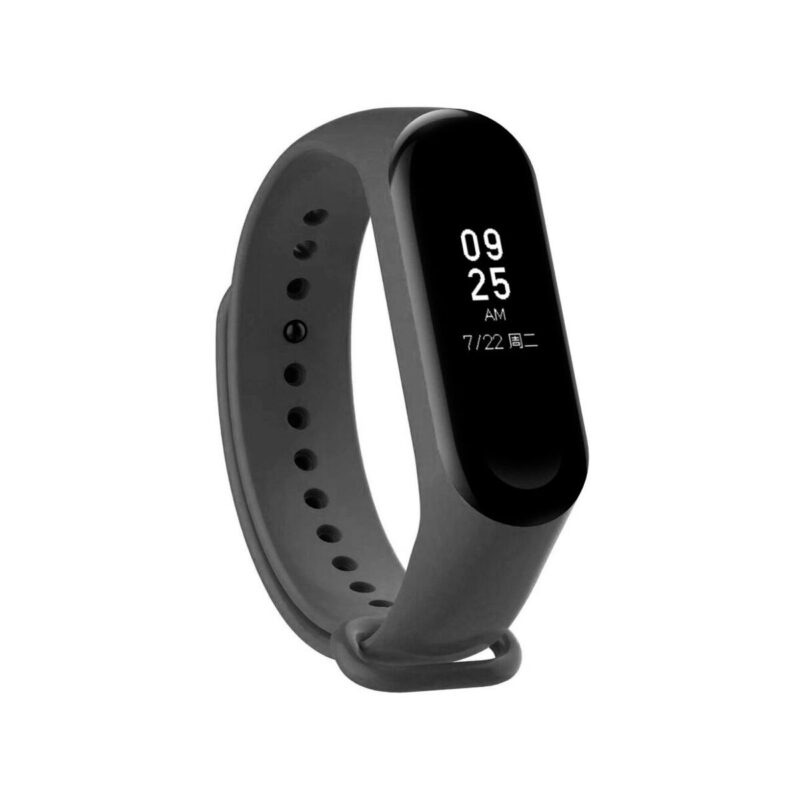 Pasek silikonowy do Xiaomi 5/6 - czarny