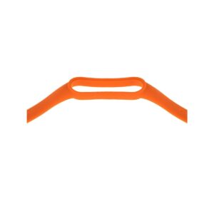 Pasek silikonowy do Xiaomi 5/6 - pomarańczowy