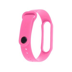 Pasek silikonowy do Xiaomi 5/6 - różowy