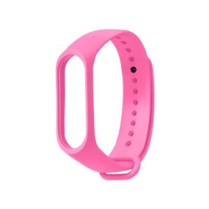 Pasek silikonowy do Xiaomi 5/6 - różowy