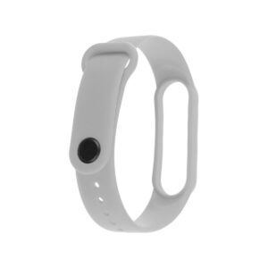 Pasek silikonowy do Xiaomi 5/6 - szary