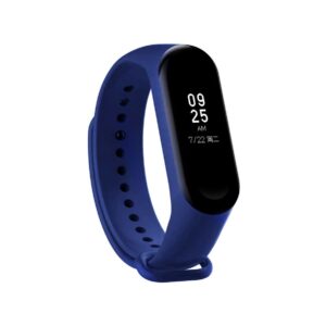 Pasek silikonowy do Xiaomi 5/6 - granatowy