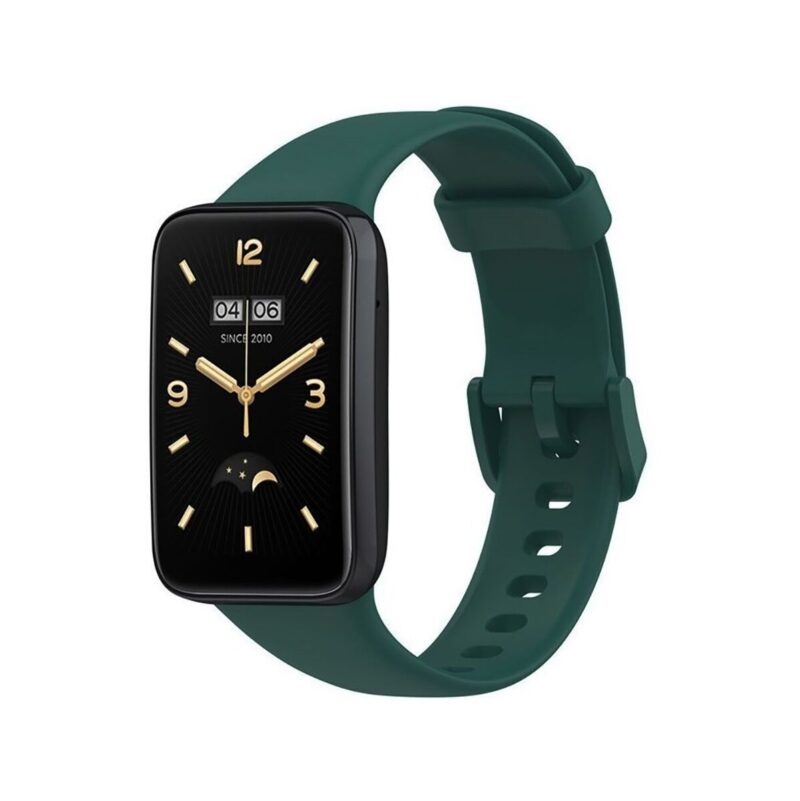 Pasek silikonowy do Xiaomi 7 Pro - ciemnozielony