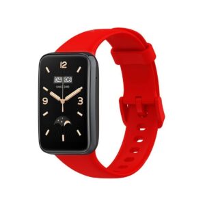 Pasek silikonowy do Xiaomi 7 Pro - czerwony