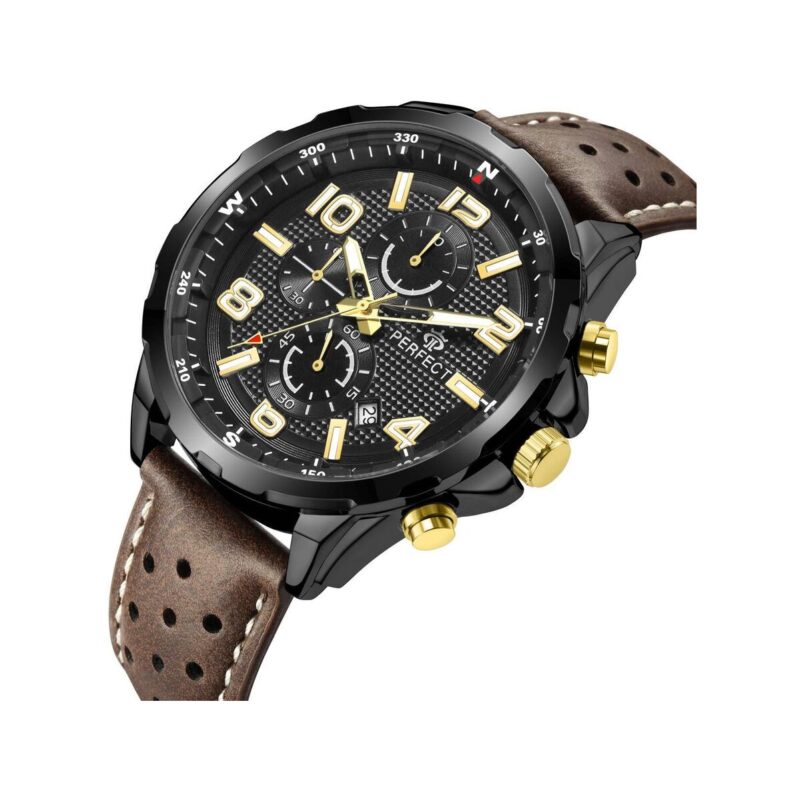 65_38_28_max Zegarek Męski Perfect Chronograf CH05L-08 + Box