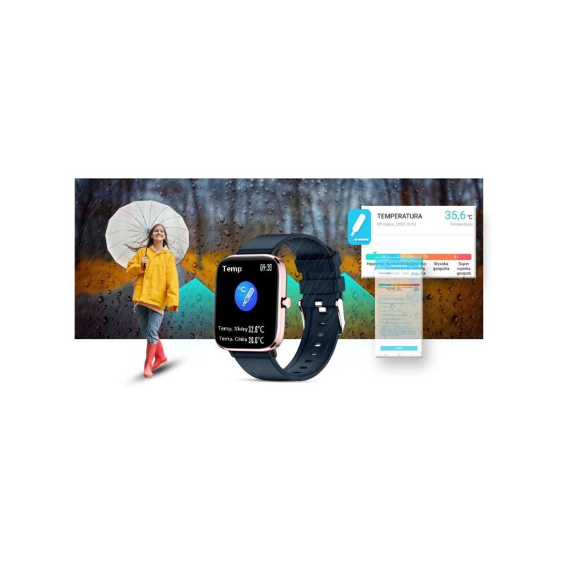 Smartwatch Giewont Różowo-Granatowy GW230-5