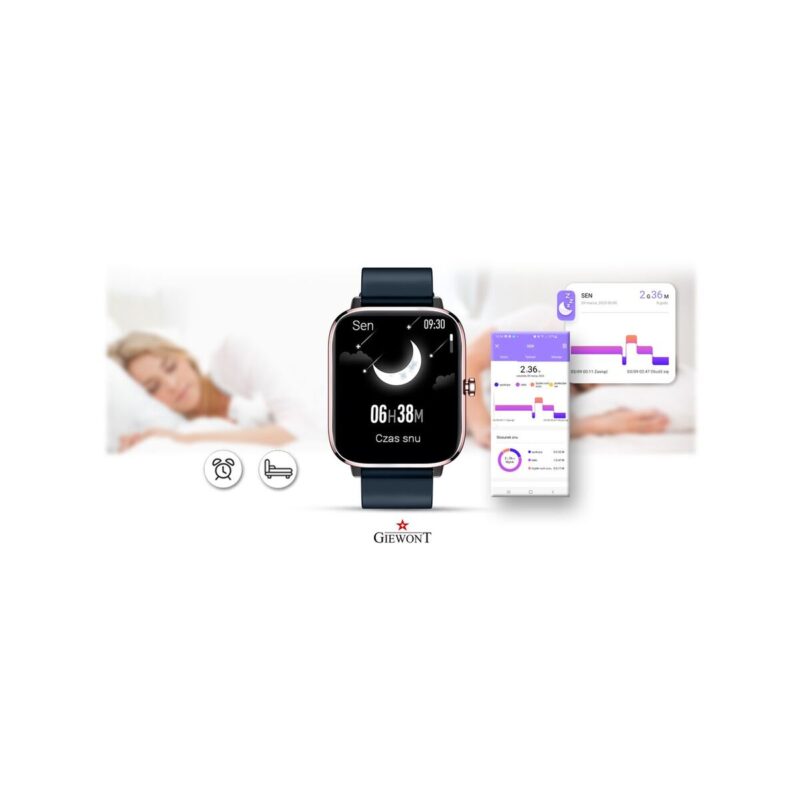 Smartwatch Giewont Różowo-Granatowy GW230-5
