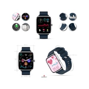 Smartwatch GIEWONT Dynamic SmartCall GW230-4 - Silver/Deep Ocean