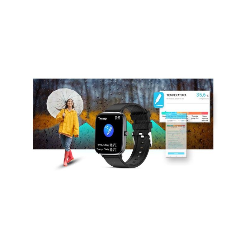 65_60_45_max Smartwatch Giewont Czarny GW230-2