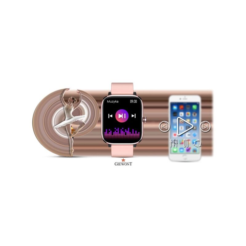Smartwatch Giewont Różowy GW230-1 