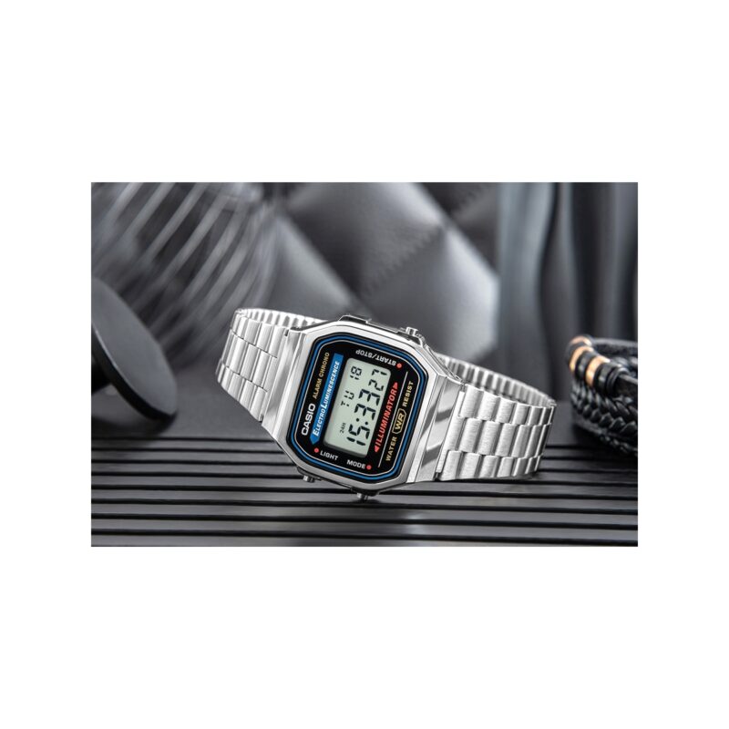 65_74_23_max Zegarek Męski CASIO VINTAGE A168WA-1 + BOX