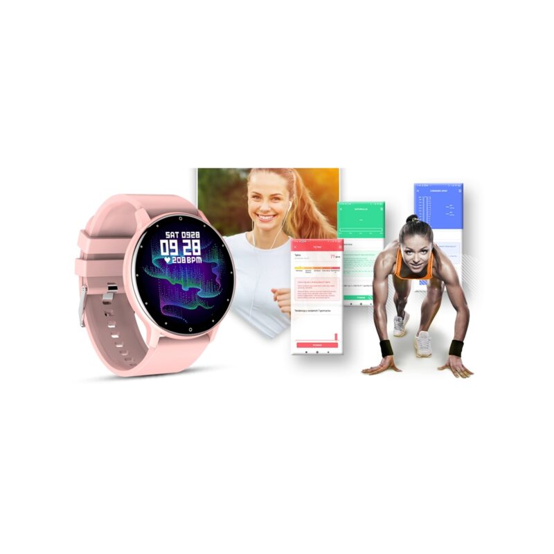 Smartwatch GIEWONT Różowy GW120-1