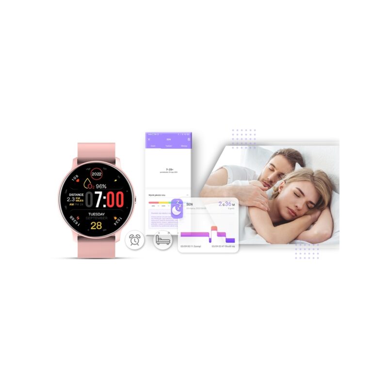 Smartwatch GIEWONT Różowy GW120-1