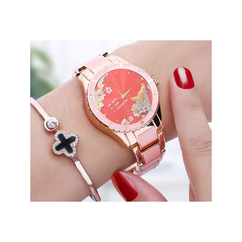 66_34_46_max Smartwatch Damski Rubicon RNCE82 Różowy