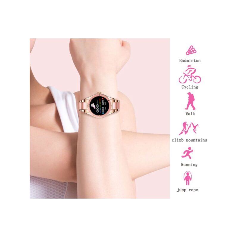 66_34_52_max Smartwatch Damski Rubicon RNCE82 Różowy