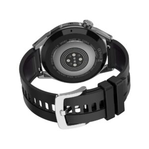 66_35_63_max Smartwatch Rubicon RNCE88-1 Czarny- Czarny Pasek Silikonowy + Czarny Pasek Skórzany