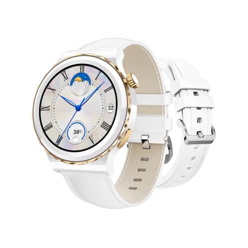 Smartwatch Damski Rubicon RNCE92 PRO White/2 x Pasek SMARUB171