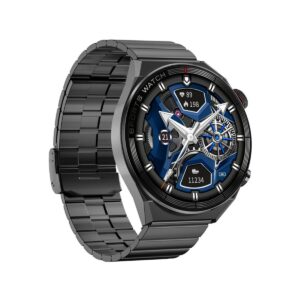 66_49_19_max Smartwatch Rubicon RNCE99 Black Metal + Silicon SMARUB194