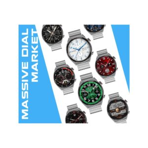 66_49_24_max Smartwatch Rubicon RNCE99 Black Metal + Silicon SMARUB194