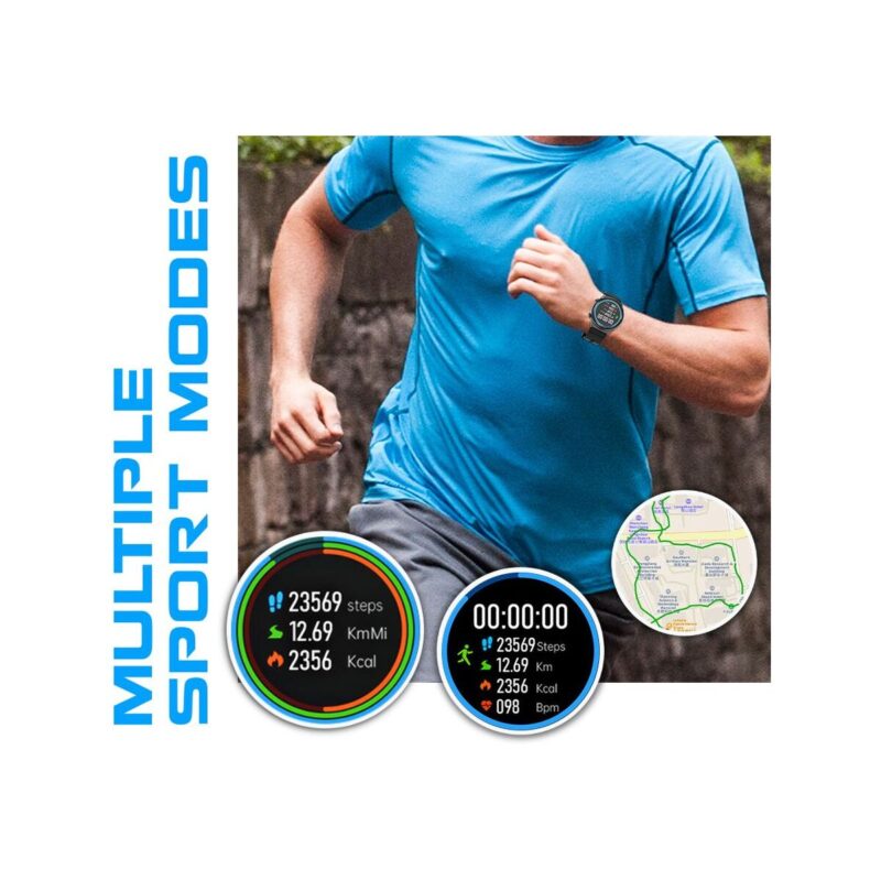 66_49_25_max Smartwatch Rubicon RNCE99 Black Metal + Silicon SMARUB194