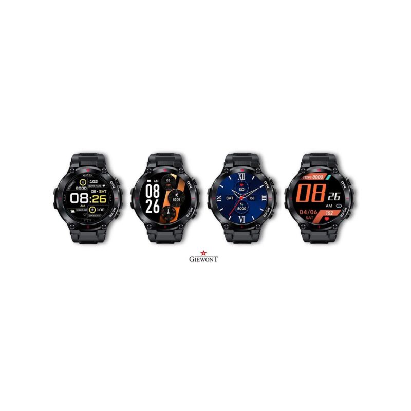 Smartwatch GIEWONT Pionier GPS GW460-1 - Carbon