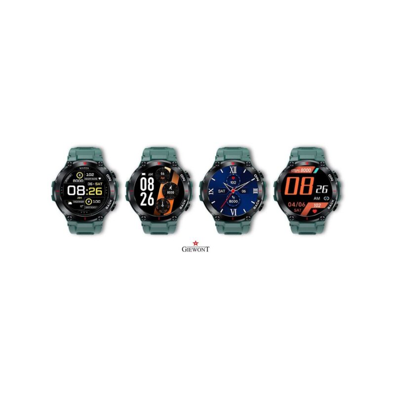 66_64_23_max Smartwatch GIEWONT Pionier GPS GW460-2 - Sea Green