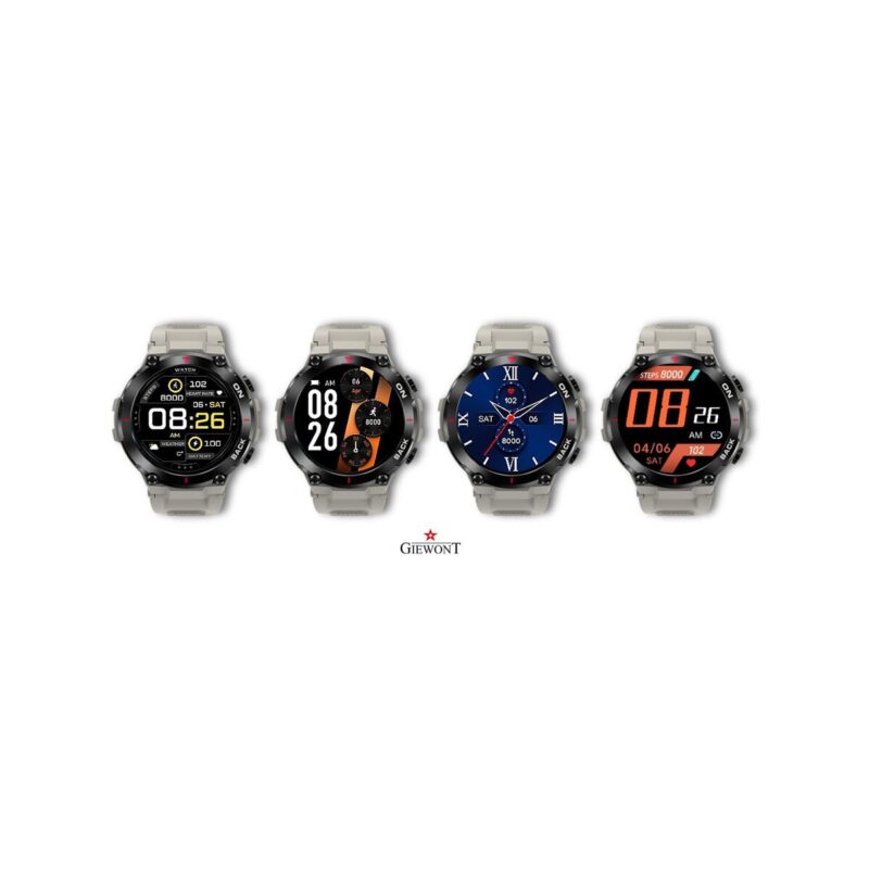 Smartwatch GIEWONT Pionier GPS GW460-3 - Light Stone