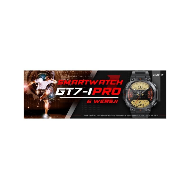 Smartwatch Gravity GT7-1 PRO