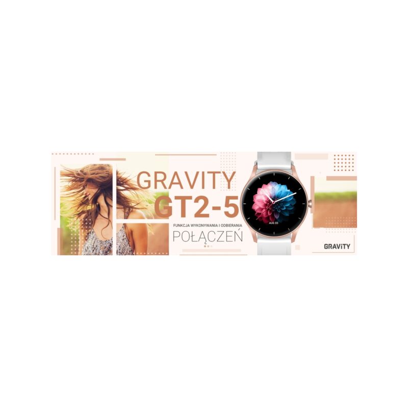 Smartwatch Gravity GT2-5