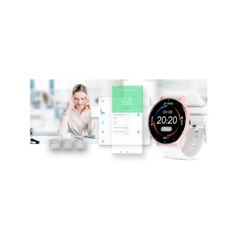 Smartwatch Damski Gravity GT1-7