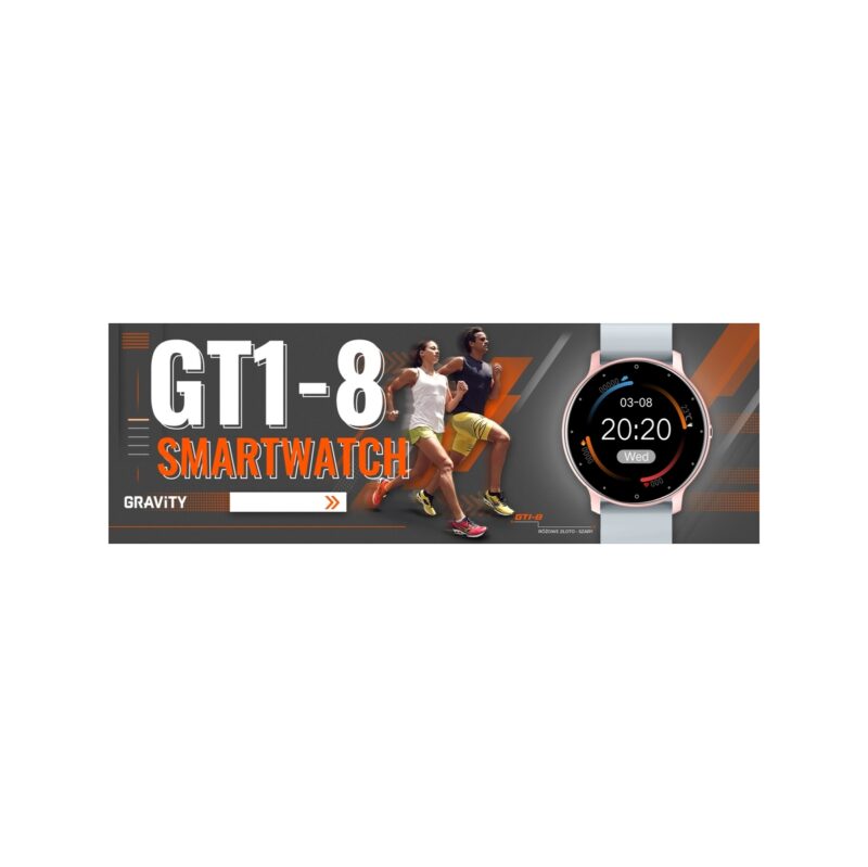 Smartwatch Damski Gravity GT1-8