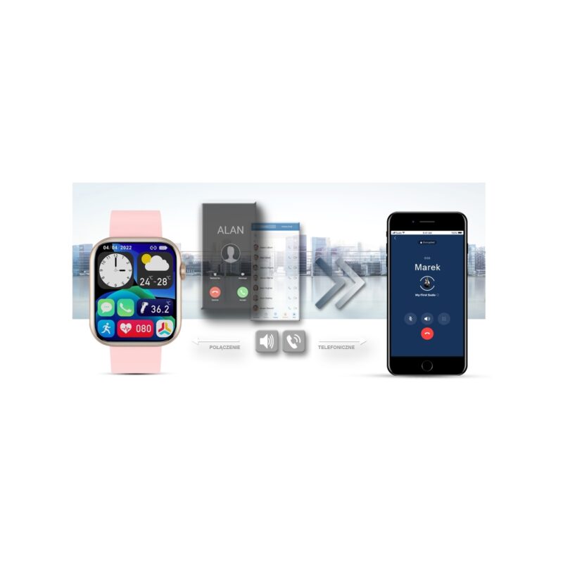 Smartwatch Damski Gravity GT3-1