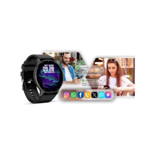 Smartwatch GIEWONT Czarny GW120-2 Pro