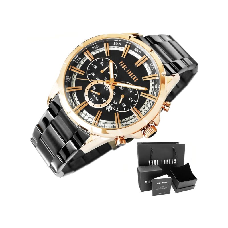 71_65_184_max Zegarek Męski Paul Lorens PL13605B-1A4