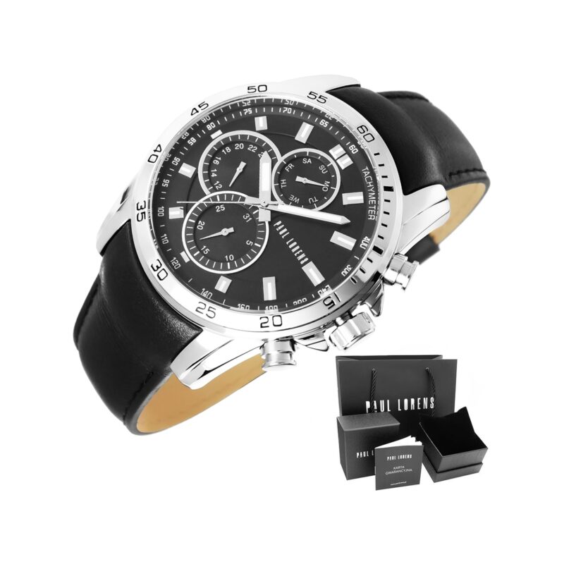 71_91_187_max Zegarek Męski Paul Lorens PL9753A8-1A1