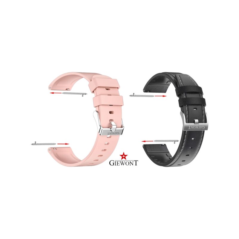 Teleskop GIEWONT Stalowy 22 mm do Pasek/Bransoleta SMARTWATCH GWT22