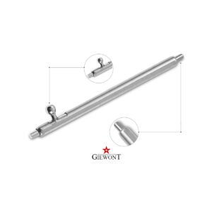 Teleskop GIEWONT Stalowy 20 mm do Pasek/Bransoleta SMARTWATCH GWT20