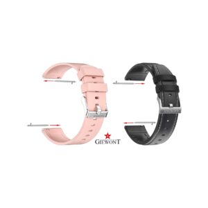 Teleskop GIEWONT Stalowy 18 mm do Pasek/Bransoleta SMARTWATCH GWT18